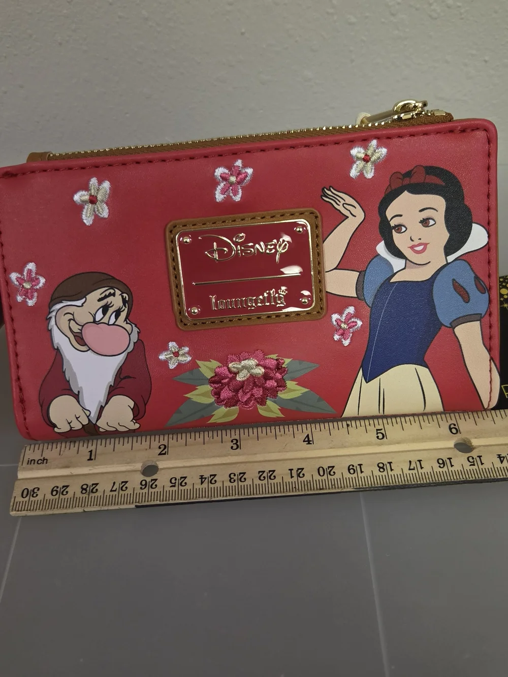 Loungefly Disney Snow White Grumpy Flap Wallet